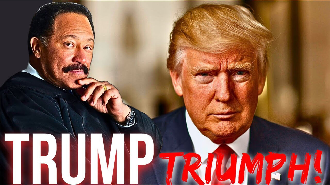 Judge Joe Brown EXPOSES Why DOJ Dropped Charges Against Donald Trump