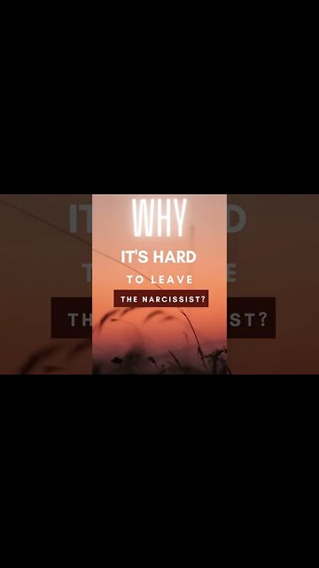 Why is it so Challenging to Leave a Narcissist? #shorts