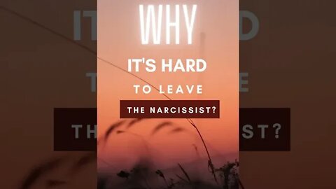 Why is it so Challenging to Leave a Narcissist? #shorts