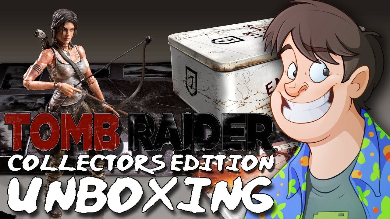 Tomb Raider (2013) Collector's Edition Unboxing