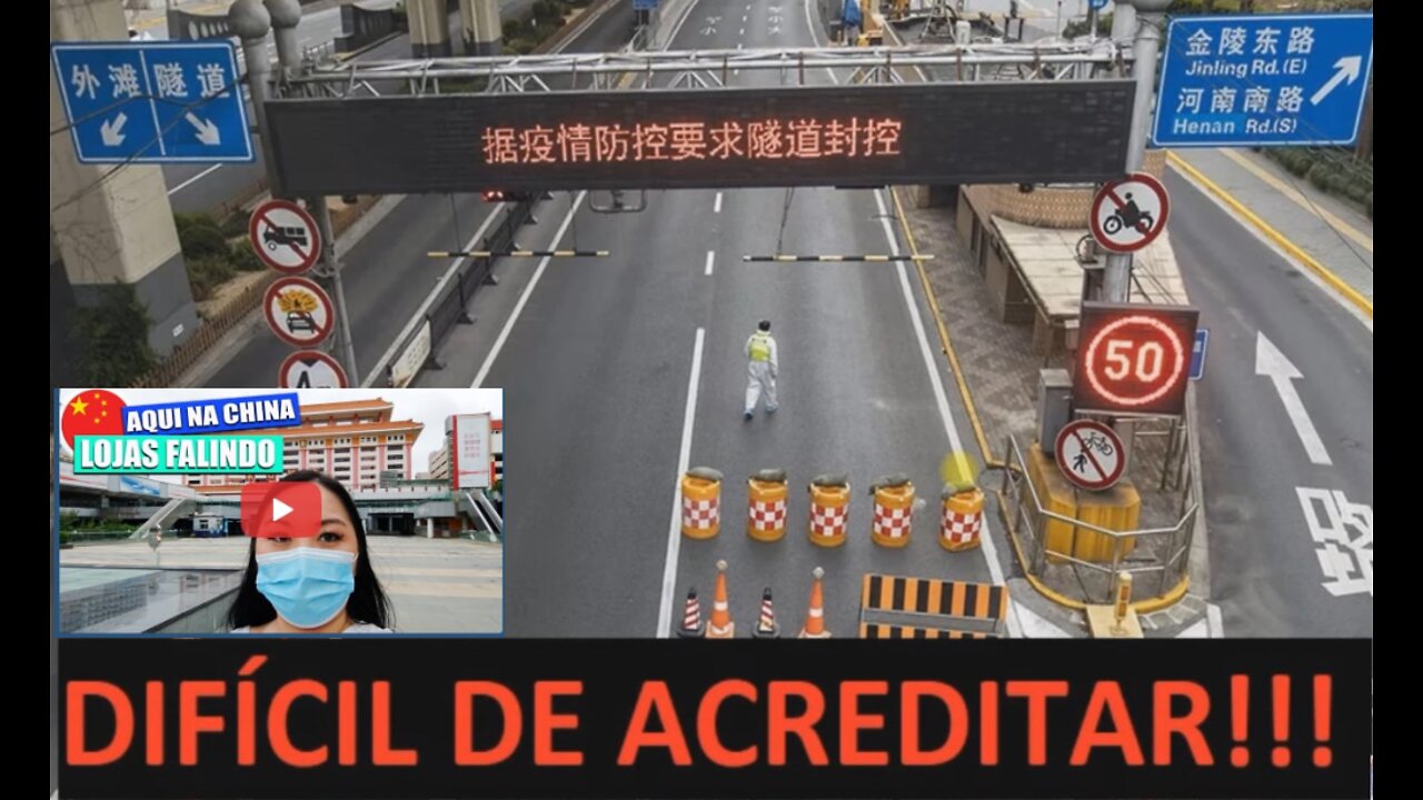 ESSE É O RESULTADO DE 78 DIAS DE LOCKDAWN NA CHINA.