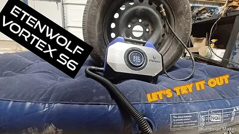 A new portable air compressor ETENWOLF Vortex S6