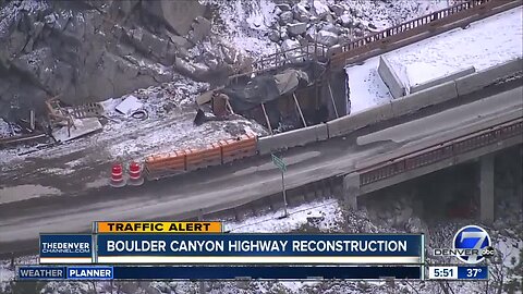 Boulder Canyon highway reconstruction update