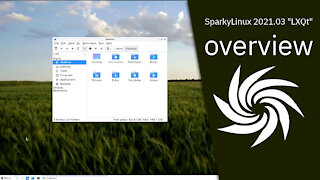 SparkyLinux 2021.03 "LXQt" overview | powered by debian