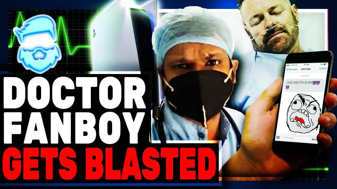 Gamer Doctor Posts Video Mid Surgery To Argue About XBOX Series X vs Playstation 5