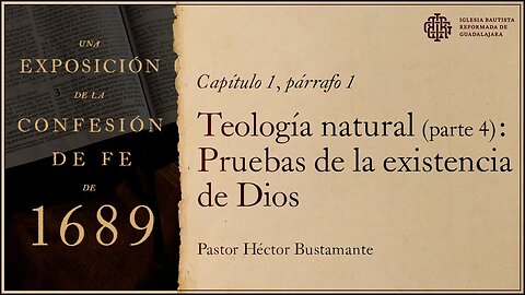 Iglesia Bautista Reformada de Guadalajara - Confesión Bautista de Fe de Londres de 1689