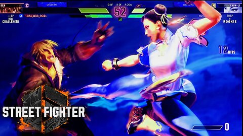 I Try Not to Suck at the Street Fighter 6 Open Beta Part 1 (4k60fps)