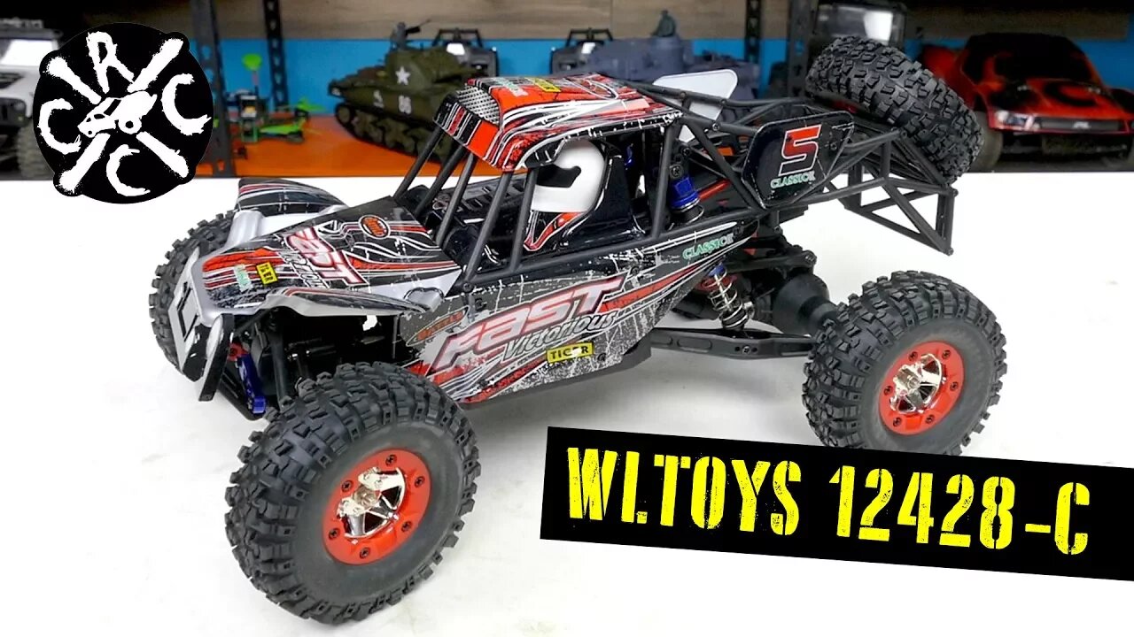 WLTOYS 12428-C Unboxing - 1/12th Scale 4WD Rock Racer RC