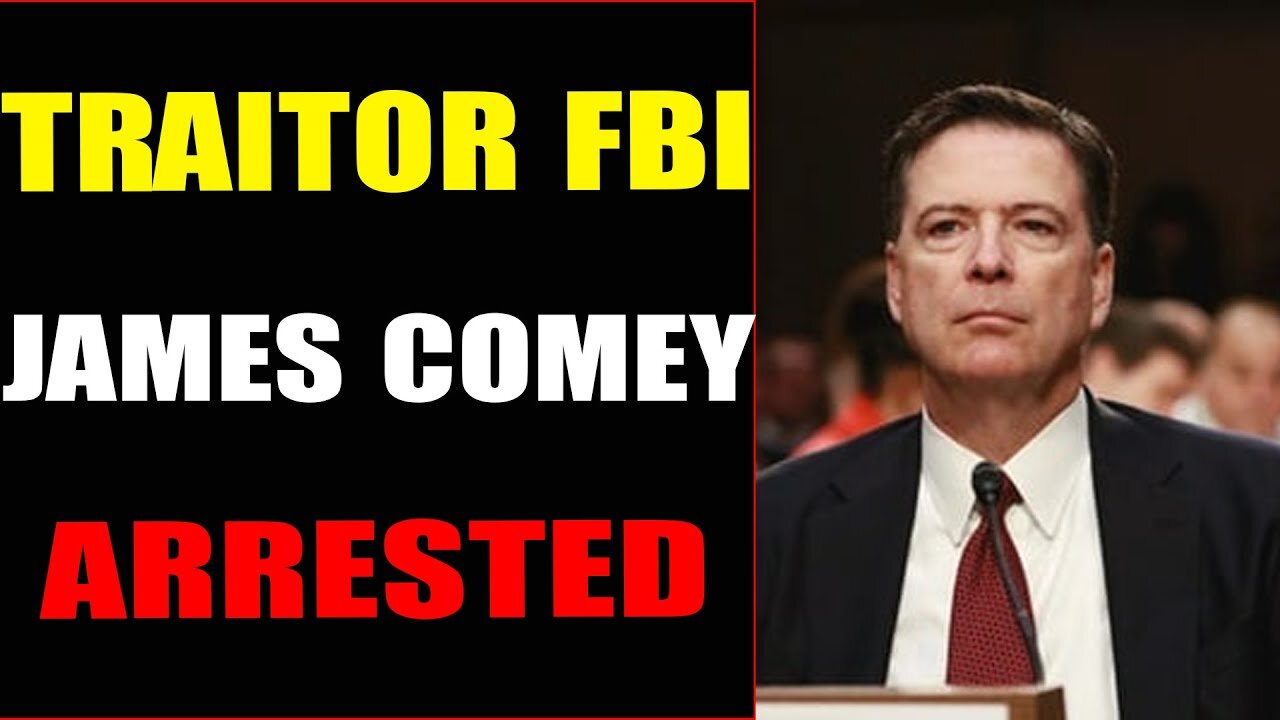 SHARIRAYE UPDATE TODAY! TRATOR FBI JAMES COMEY ARRESTED - TRUMP NEWS