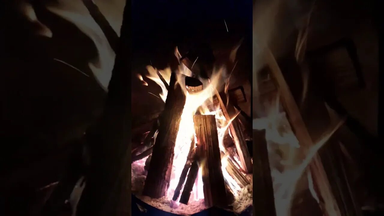 the most crackly fire of all time