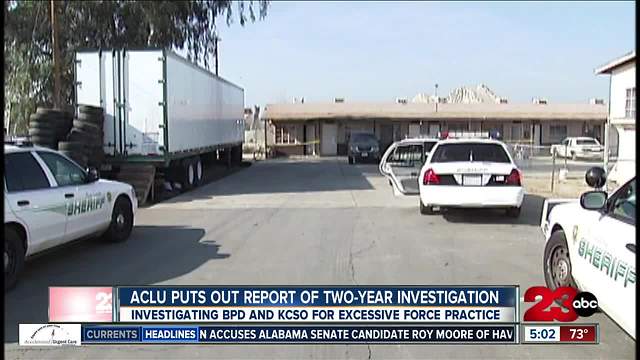 ACLU report shows the DOJ is investigating KCSO and BPD for use of excessive force