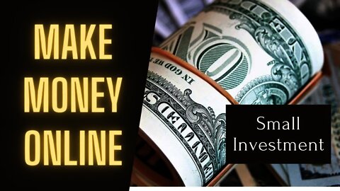 Make Money Online With Little Investment - Best Beginner Online Jobs #Shorts