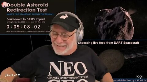 NASA #DART Mission LIVE: Tracking Asteroid Impact Countdown 🐇 #dartmission #nasalive #asteroid