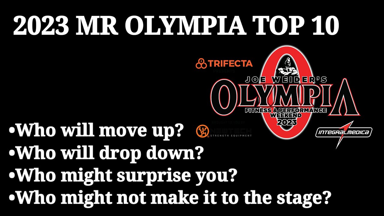 TOP 10 2023 MR OLYMPIA