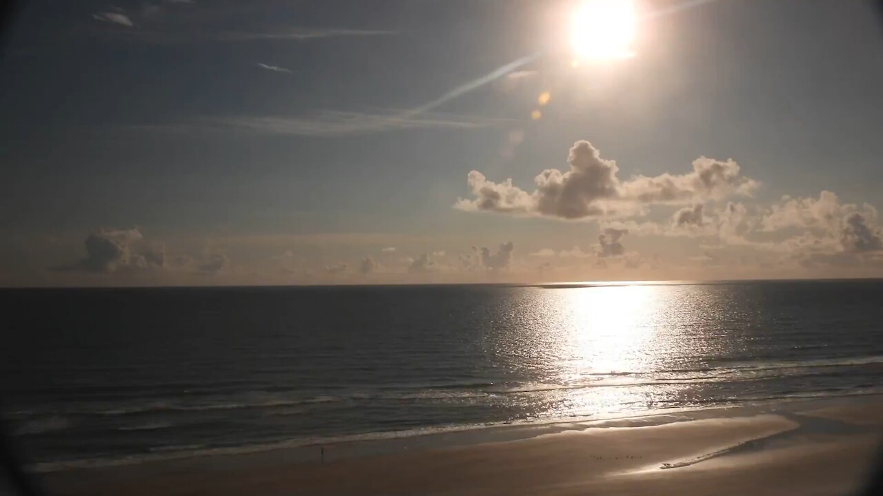 Ormond Beach Florida shore time lapse with Nikon p950