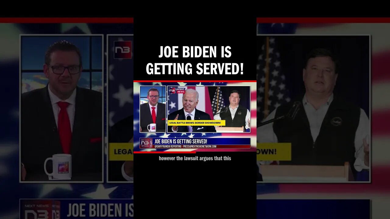 JOE BIDEN IS GETTING SERVED!