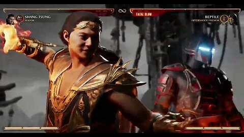 Mortal Kombat 1 2023 Shang Tsung & Sektor Kameo Fatal Blow