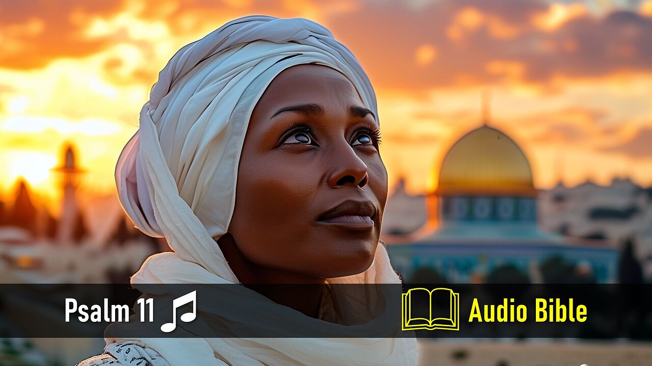 Psalm 11 with Music | Audio Bible | Yahuah is in His Sacred Temple