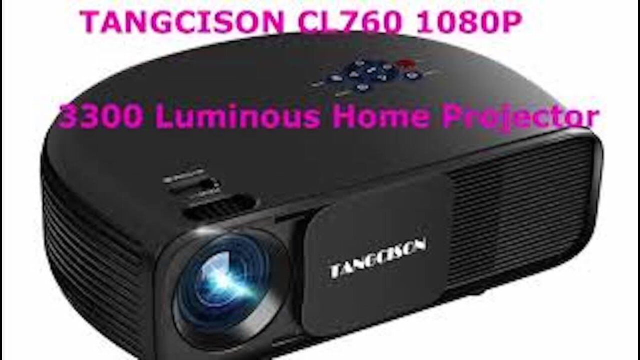 TANGCISON CL760 Budget Projector Under $200