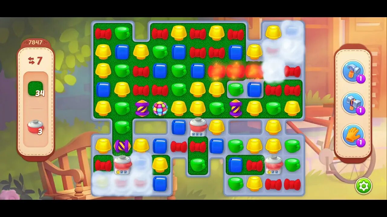 Playrix Homescapes Gameplay Walkthrough Level 7847