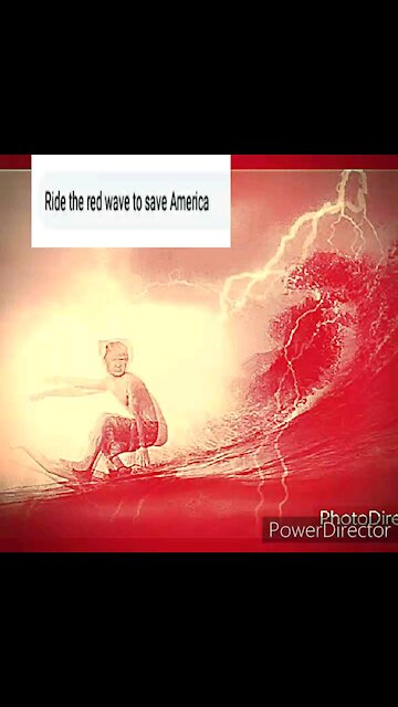 RIDE THE RED WAVE TO SAVE AMERICA
