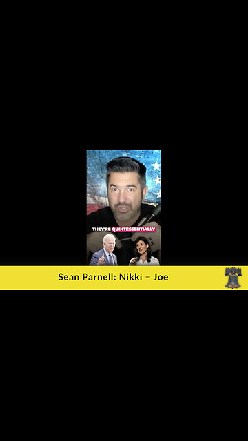 Sean Parnell: Nikki = Joe