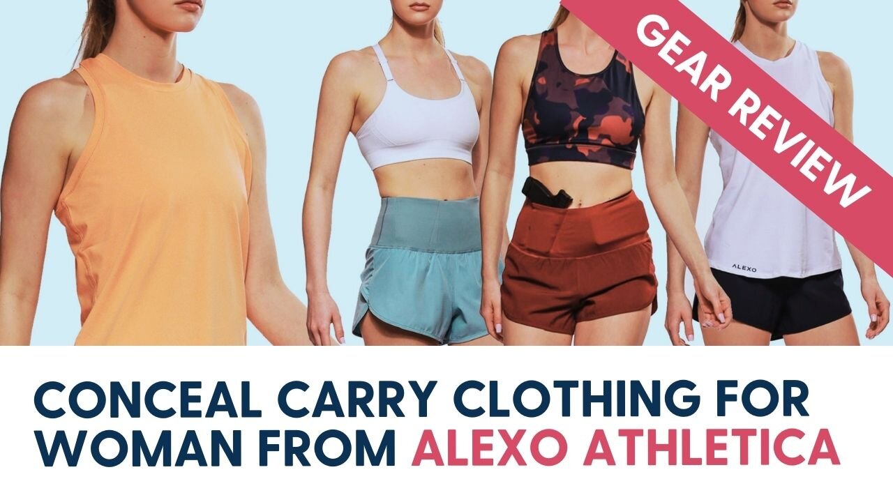 Conceal carry clothing for woman from Alexo Athletica