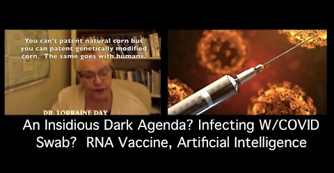 Insidious Dark Agenda's? Infecting W/COVID Swab? RNA Vaccine, Artificial Intelligence...