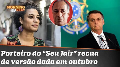 Porteiro que citou “Seu Jair” recua de versão dada em outubro