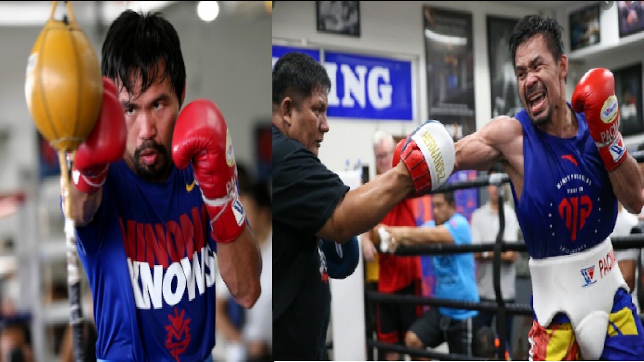 WOW!Sen.Manny Pacquiao ON OPERATION KNOCKOUT EROLL SPENCE! Training leak!!