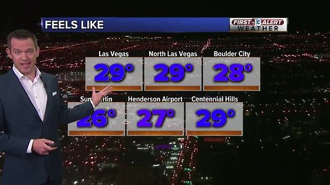 13 First Alert Las Vegas weather updated February 19 morning