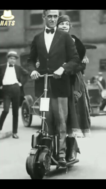 Do you think motor scooters is something that has appeared in recent years?