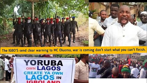 The IGBO'S send clear warning to MC Oluomo, war is coming don't start what you can't finish.