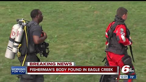 Divers find body of fisherman in Eagle Creek