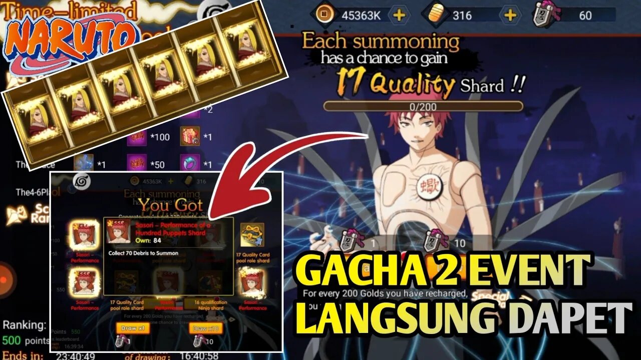 Hoki ! Gacha di 2 Event Sekaligus