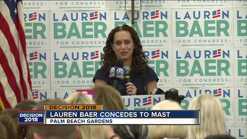 Lauren Baer concedes to Brian Mast