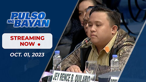 LIVE | Pulso ng Bayan kasama sina Admar Vilando at Jade Calabroso | October 2, 2023