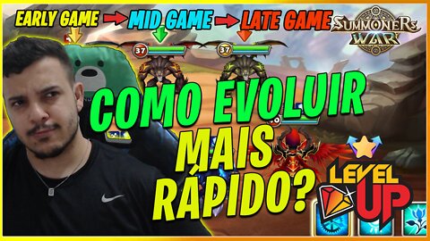 COMO EVOLUIIR NO SUMMONERS WAR - DICAS PARA INICIANTES