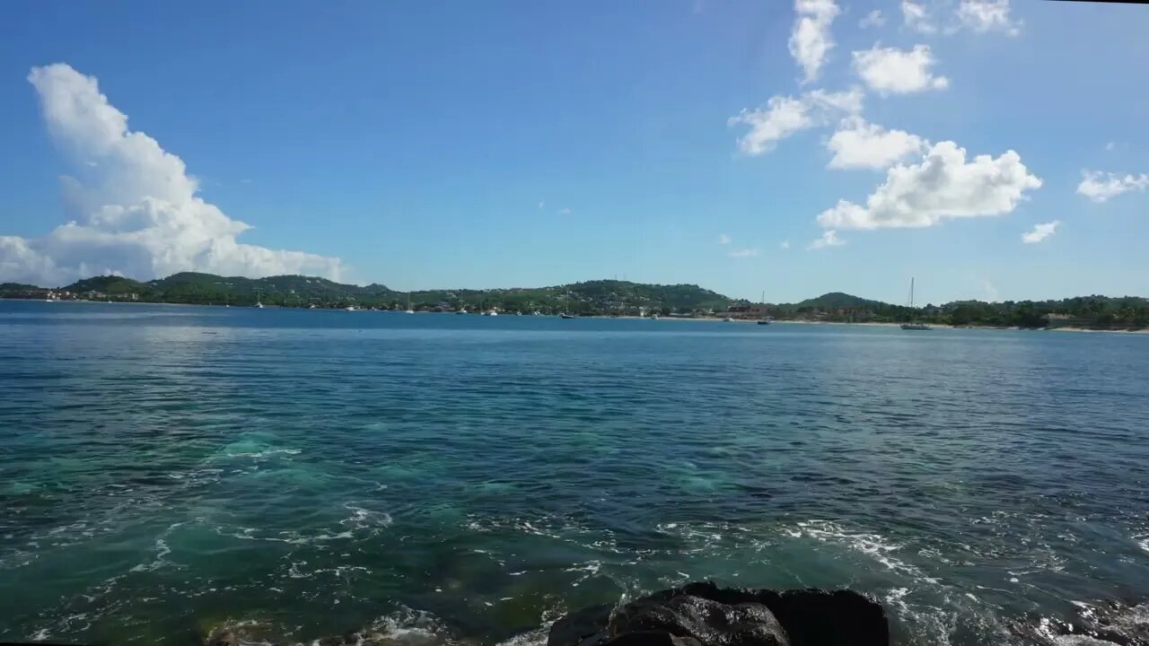 3hrs of Tropical Ocean Bliss And Tranquility - Ocean Waves Sounds - Nature ASMR - 4K UHD