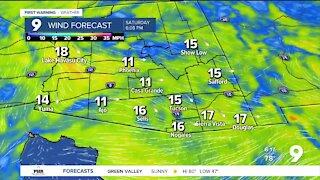 Temperatures remain just a bit below seasonal averages for the weekend