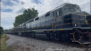 CSX P001 Office Car Special OCS Train from Creston, Ohio August 17, 2022