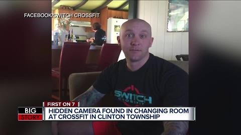 Hidden camera discovered in women's room at Switch CrossFit in Clinton Township