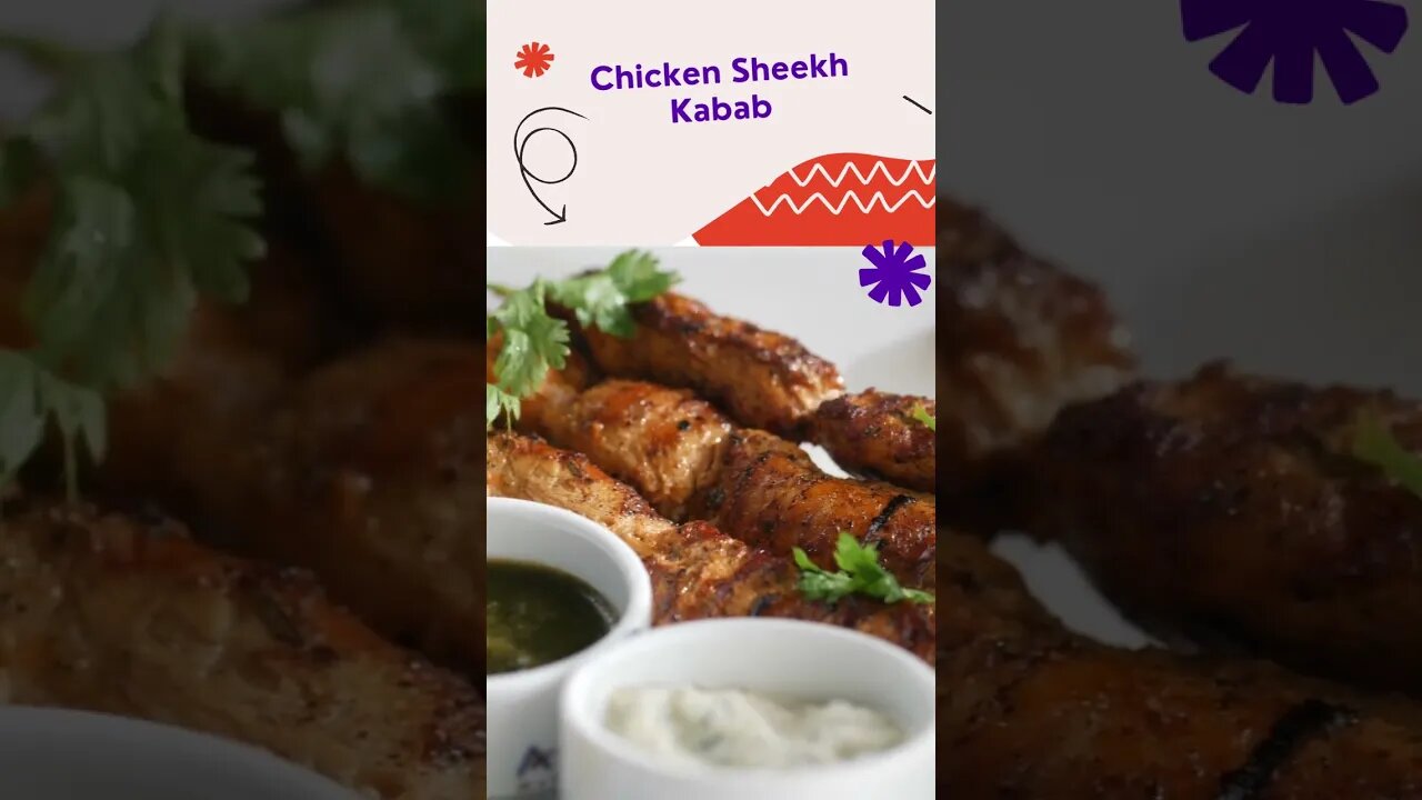 Chicken Sheekh Kabab Recipe