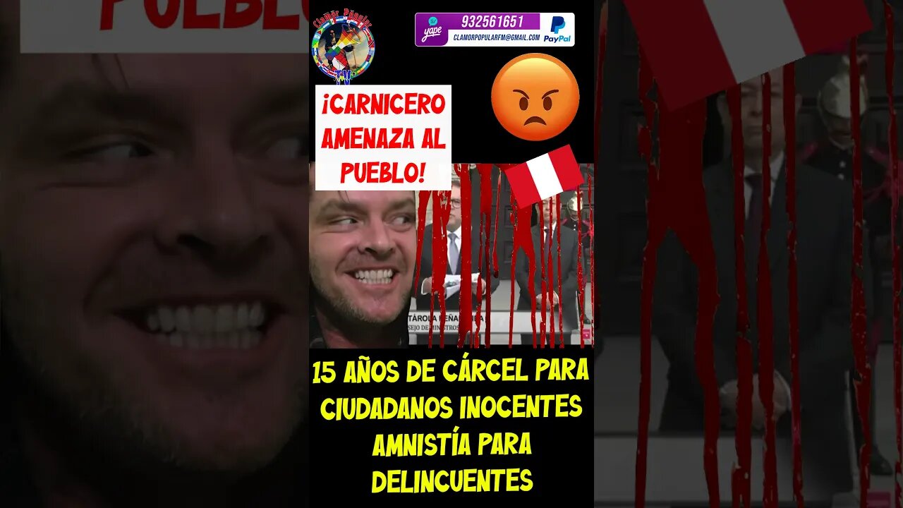 🟢 LEY CRIMINAL DE UN CARN*CERO: ❗️❗️BLOQUEOS PENALIZADOS COMO CRIMEN DE HOMOCIDIIO ❗️❗️(TIKTOK)