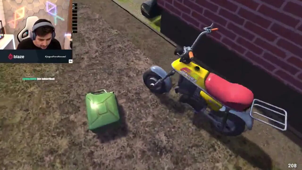 Gabepeixe tiltado jogando My Summer Car kkkk