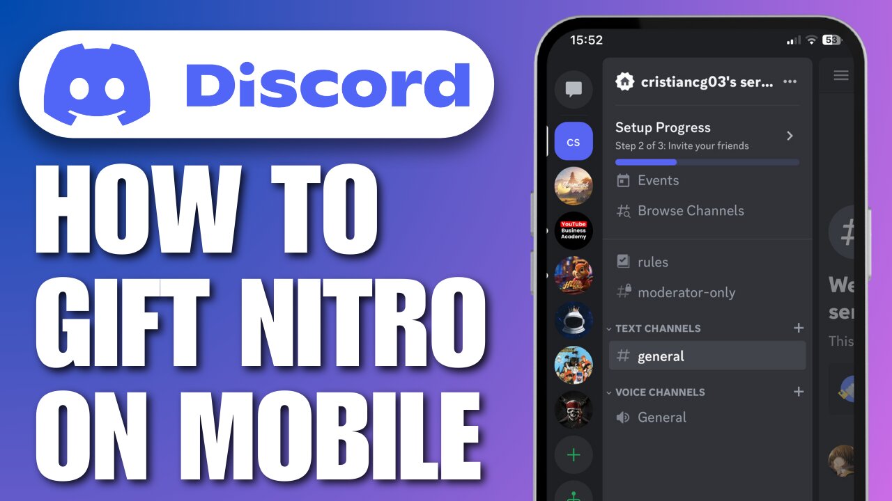 How To Gift Nitro On Discord Mobile