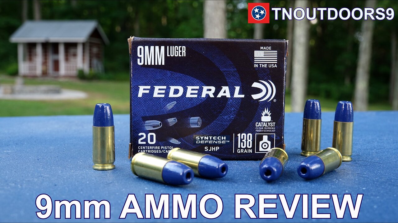 9mm Federal SYNTECH 138 gr Fragmenting HP Ammo Review