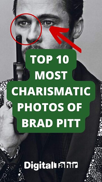 Top 10 Most Charismatic Photos Of Brad Pitt