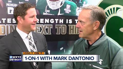 Mark Dantonio 1-on-1 Pre-Central Michigan