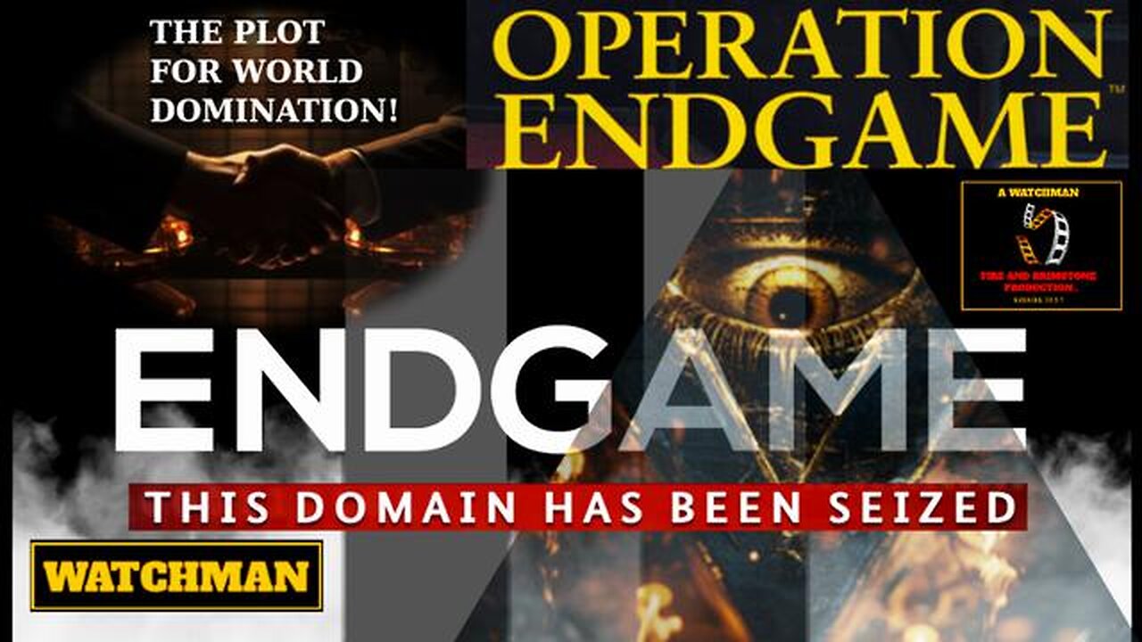 Operation Endgame And The Synagogue Of Satan's Talmudic Quest For World Dominance